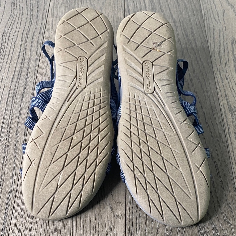 Croft & Barrow Navy Strappy Sandals Women’s Size 8 - Picture 8 of 9